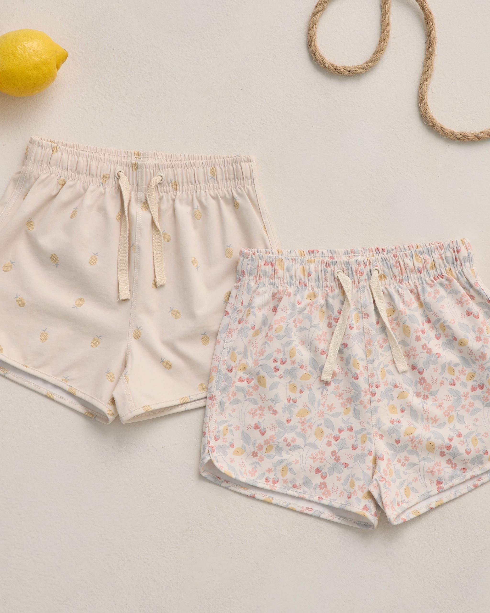 Rylee + Cru ライリーアンドクルー ベビー服 子供服 スイムトランクス　サマーガーデン