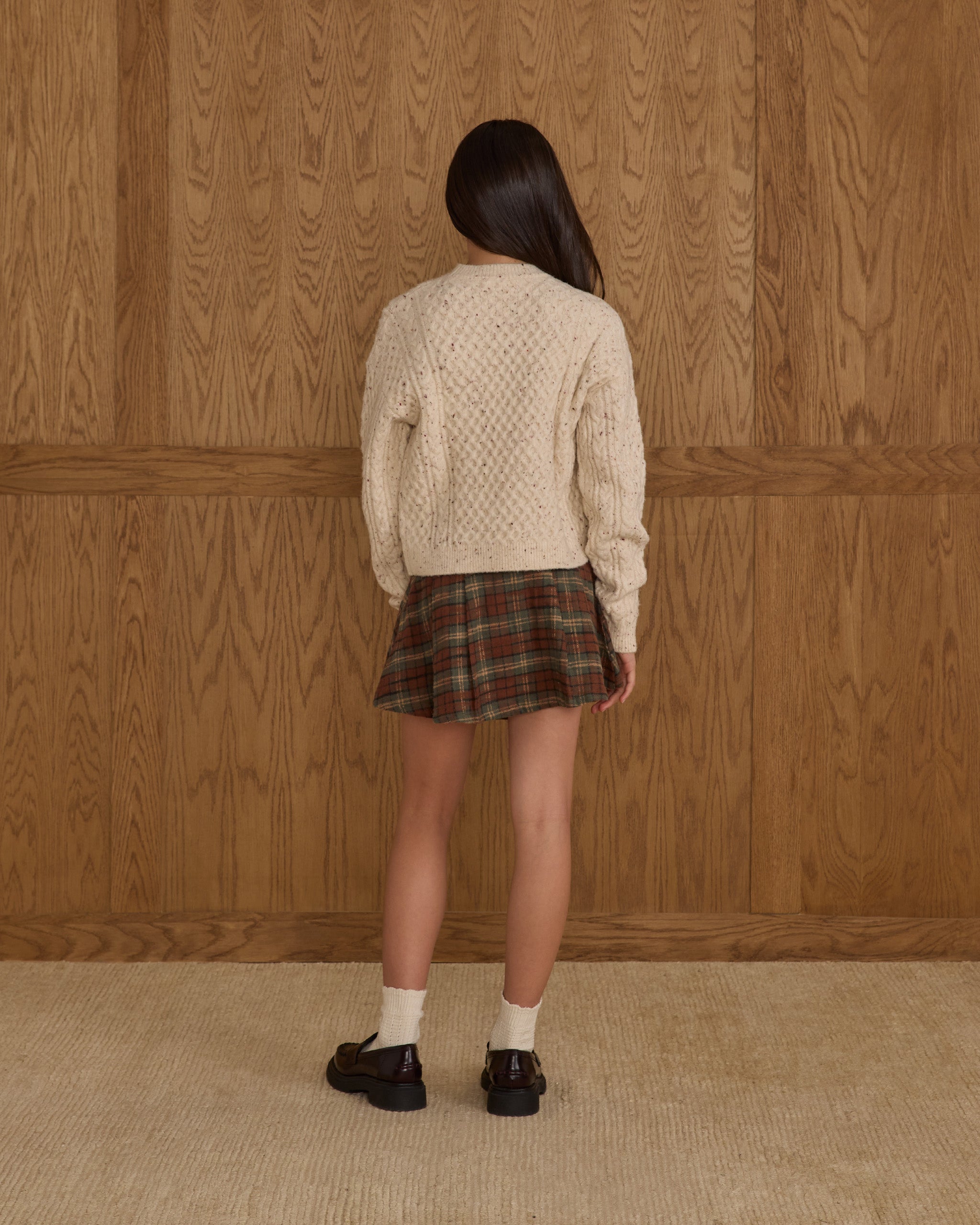 Rylee + Cru ライリーアンドクルー ベビー服 子供服  プリーツスカート　ホリデー チェック