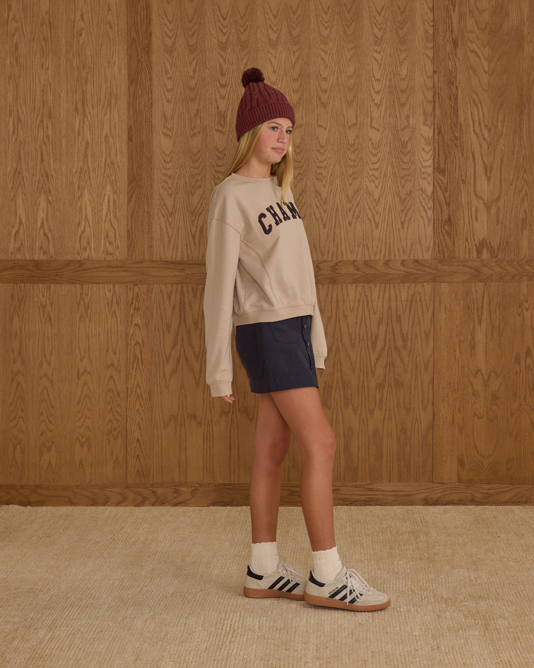 Rylee + Cru ライリーアンドクルー ベビー服 子供服  オーバーサイズ スウェットシャツ　チャンプ