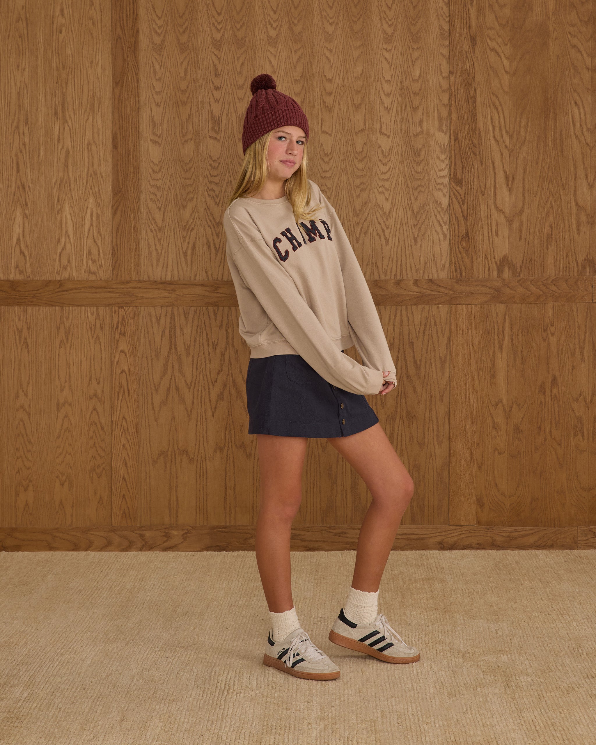 Rylee + Cru ライリーアンドクルー ベビー服 子供服  オーバーサイズ スウェットシャツ　チャンプ