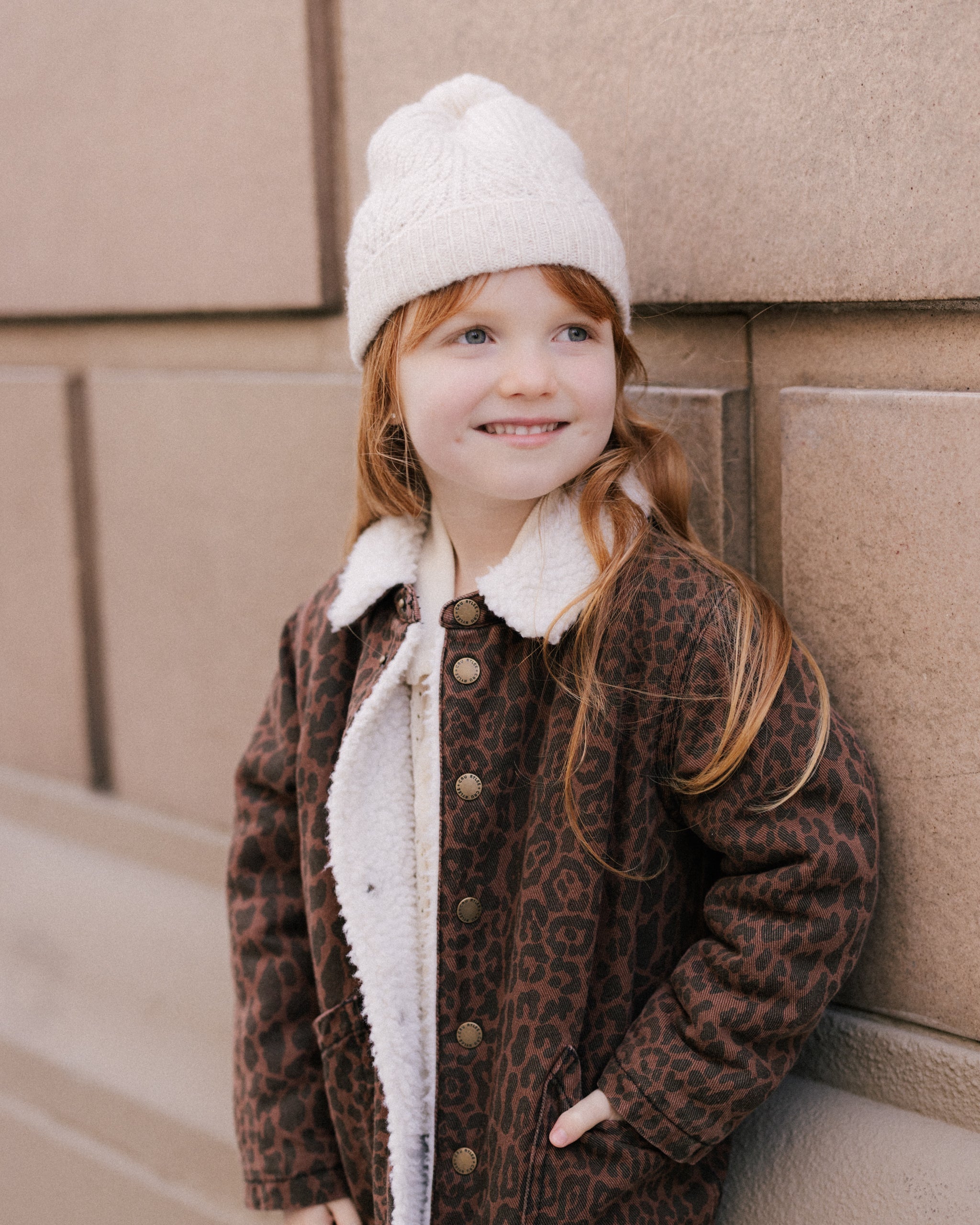 Rylee + Cru ライリーアンドクルー ベビー服 子供服  ビーニー　ヘザーオートミール