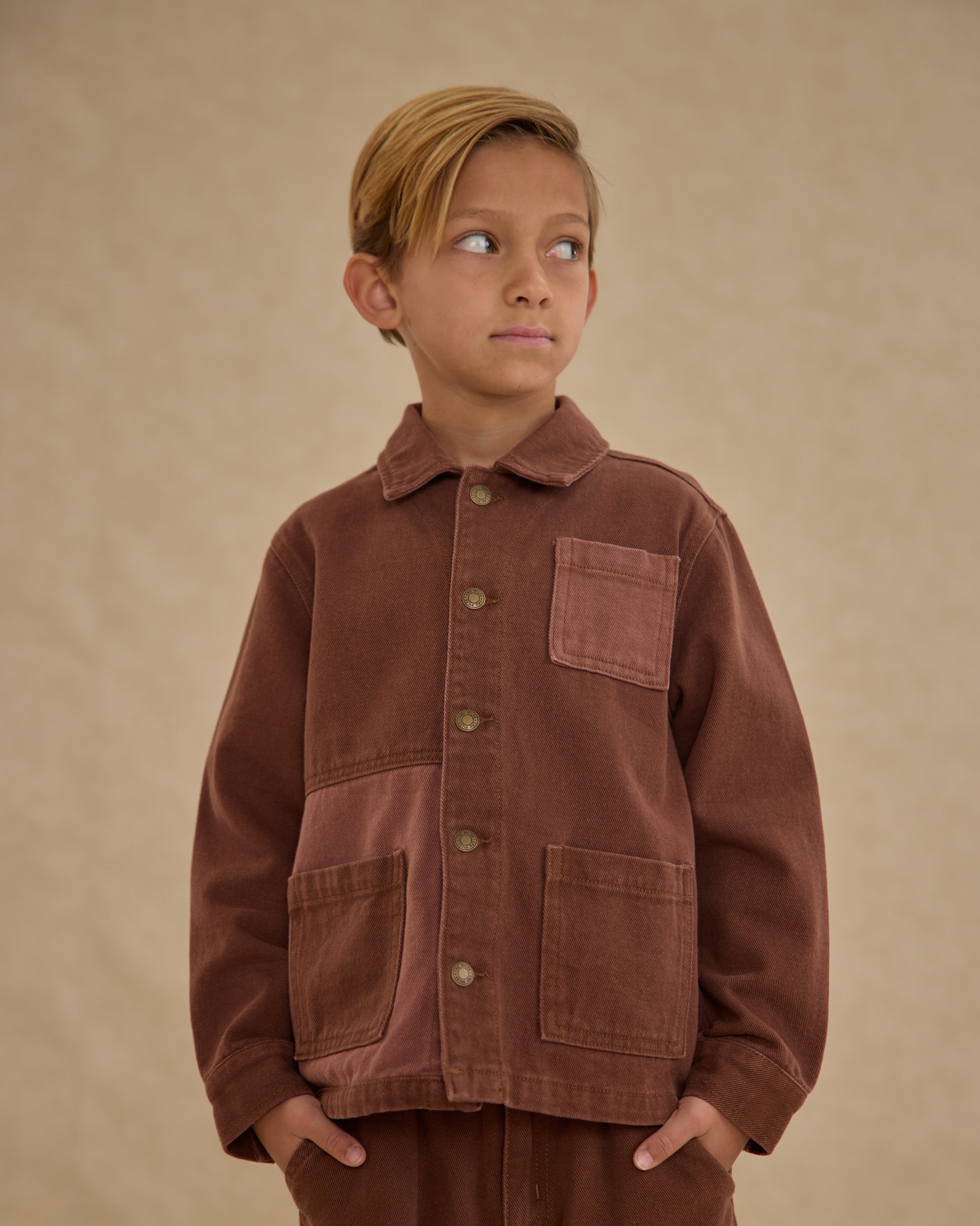 Denim Jacket || Brown – Rylee + Cru Japan