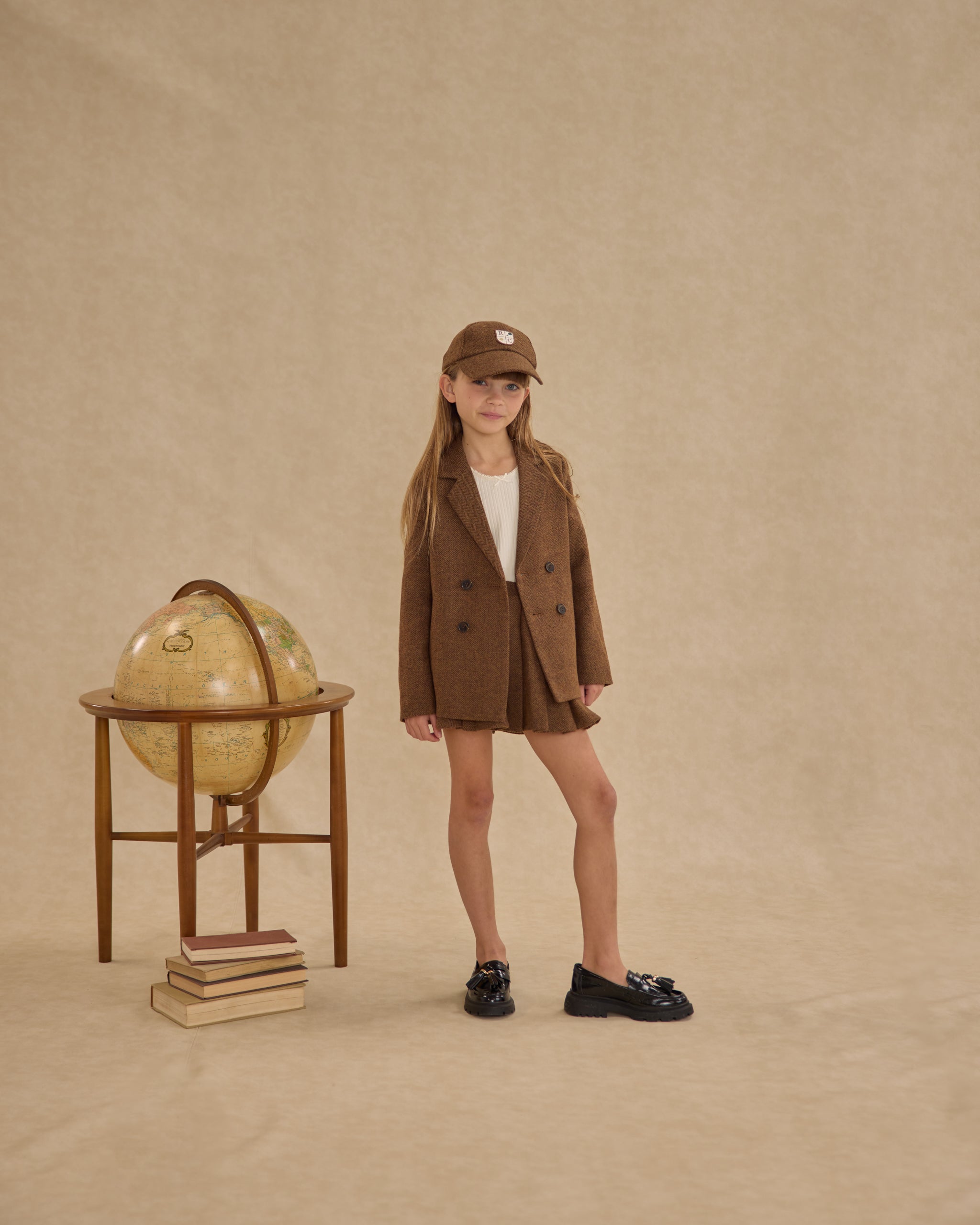 Rylee + Cru ライリーアンドクルー ベビー服 子供服  ダブルブレストブレザー　ラスティックチェック