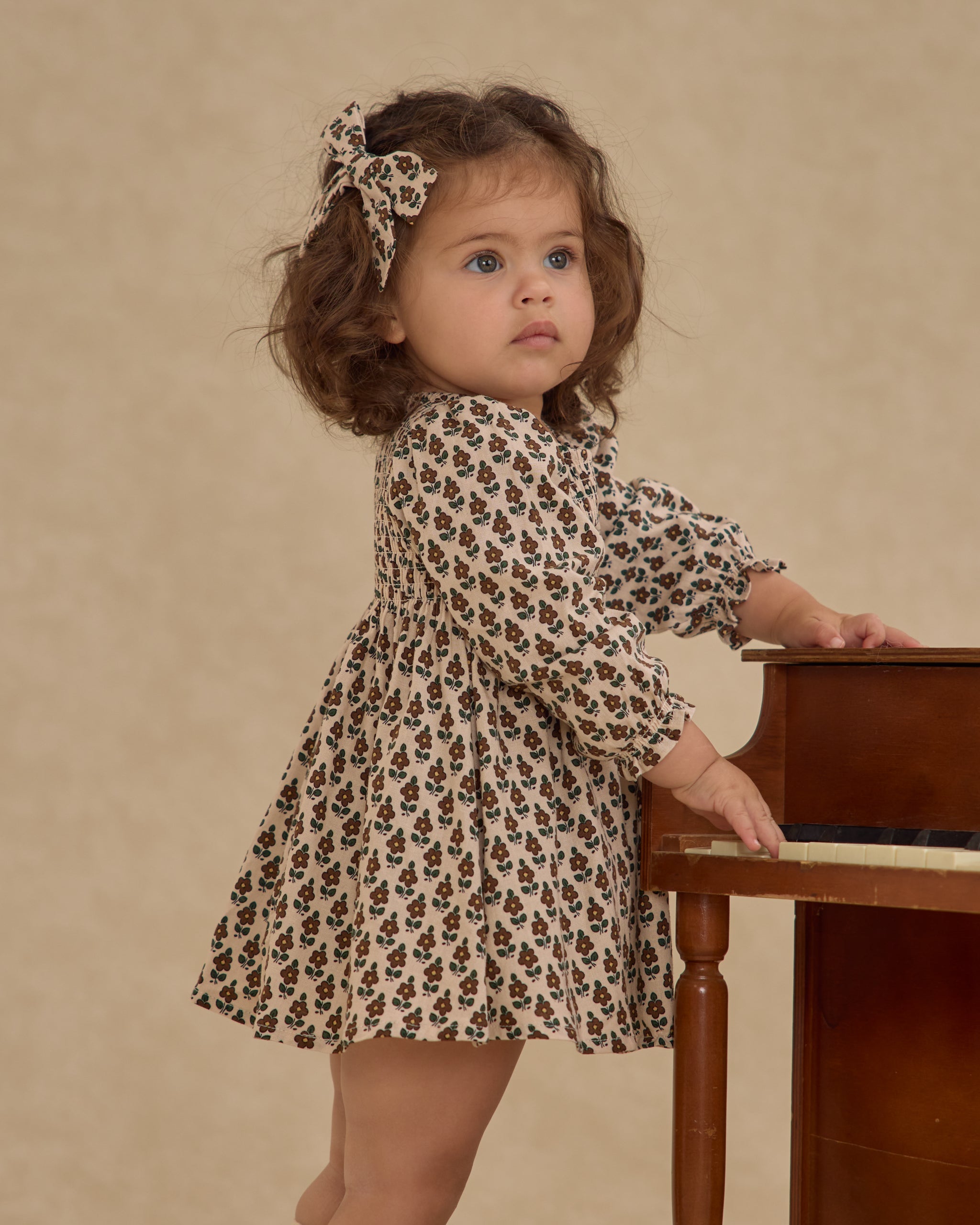 Rylee + Cru ライリーアンドクルー ベビー服 子供服  カプリドレス　ハーベストフローラル