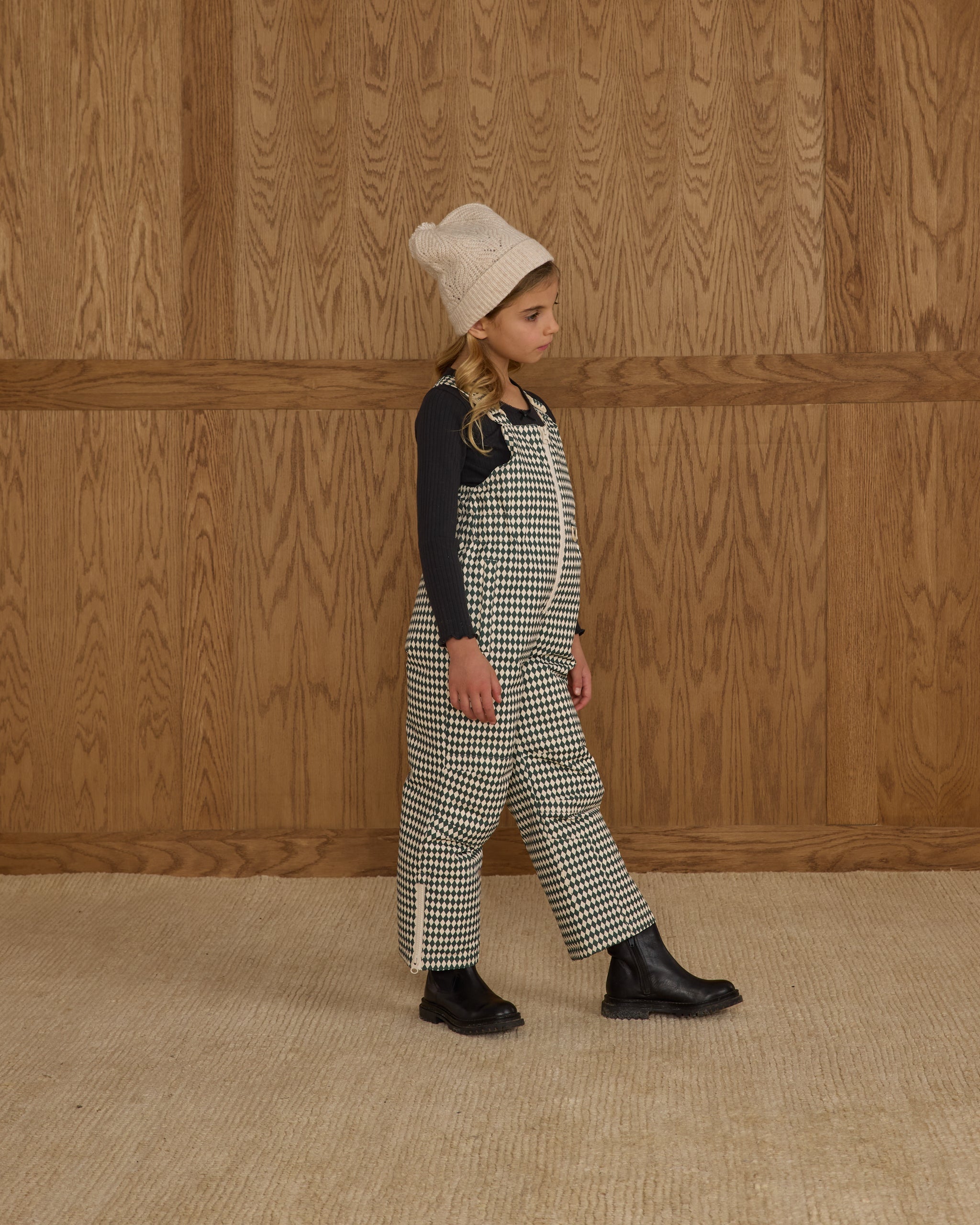 Rylee + Cru ライリーアンドクルー ベビー服 子供服  リブロングスリーブ　ブラック