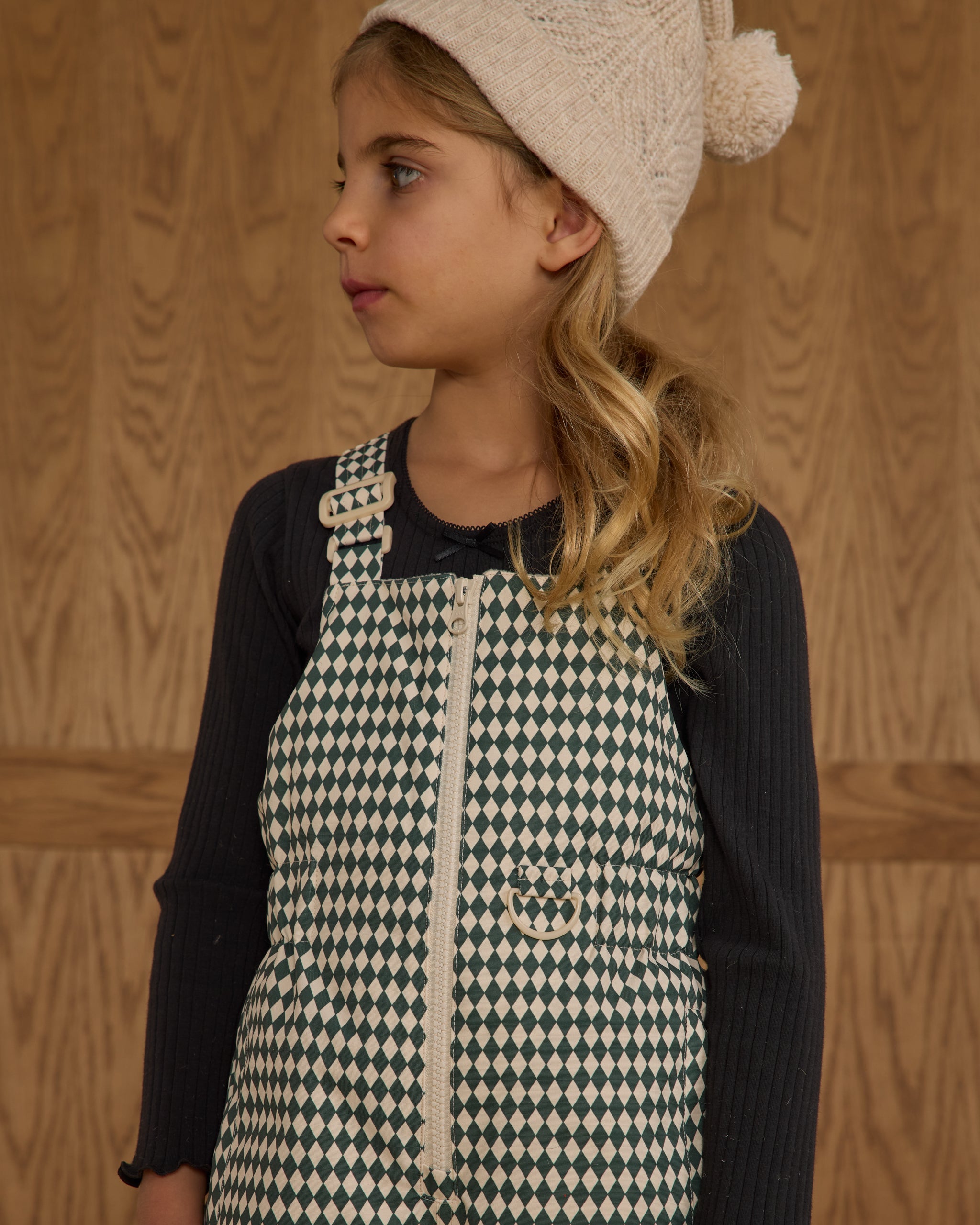 Rylee + Cru ライリーアンドクルー ベビー服 子供服  リブロングスリーブ　ブラック