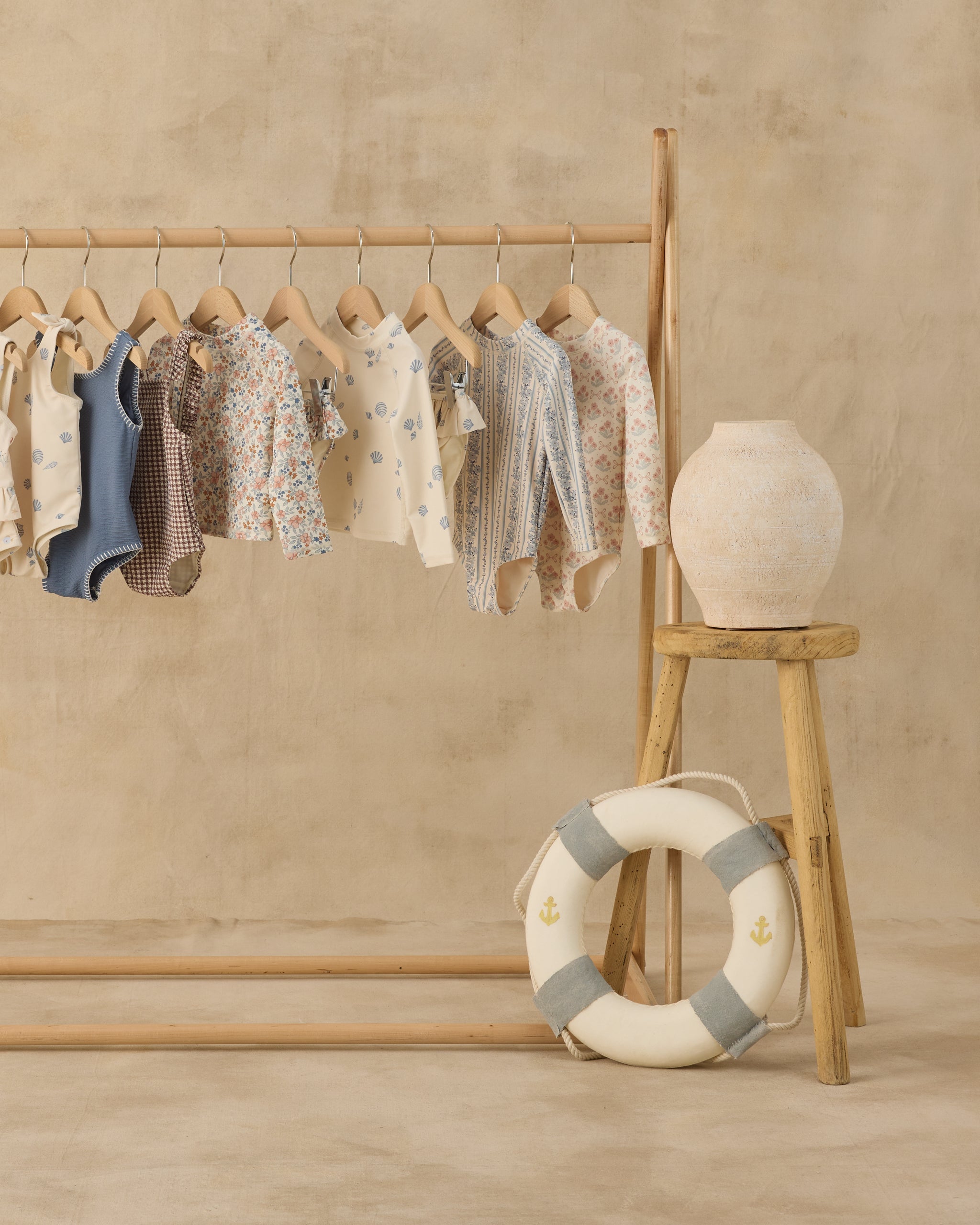 Rylee + Cru ライリーアンドクルー ベビー服 子供服 デルフィーヌ ラッシュガード ワンピース　ブロッサム