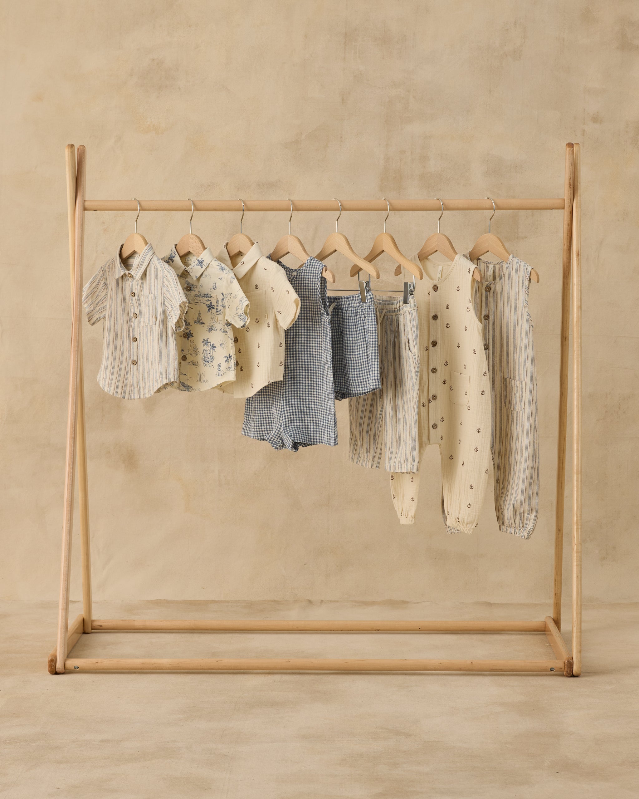 Rylee + Cru ライリーアンドクルー ベビー服 子供服 カラードショートスリーブシャツ　オーシャントワル