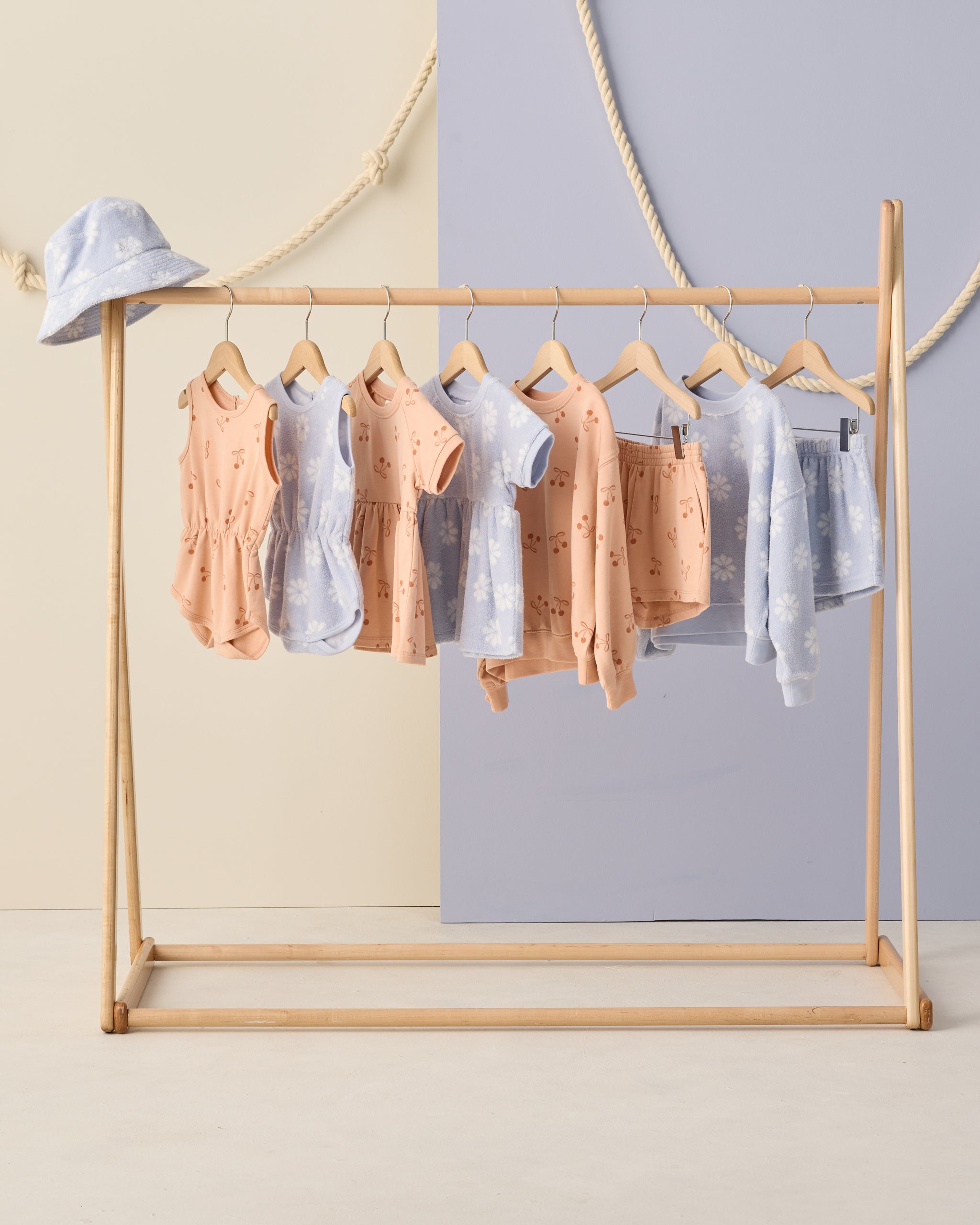 Rylee + Cru ライリーアンドクルー ベビー服 子供服 バケットハット　ペリウィンクルデイジー