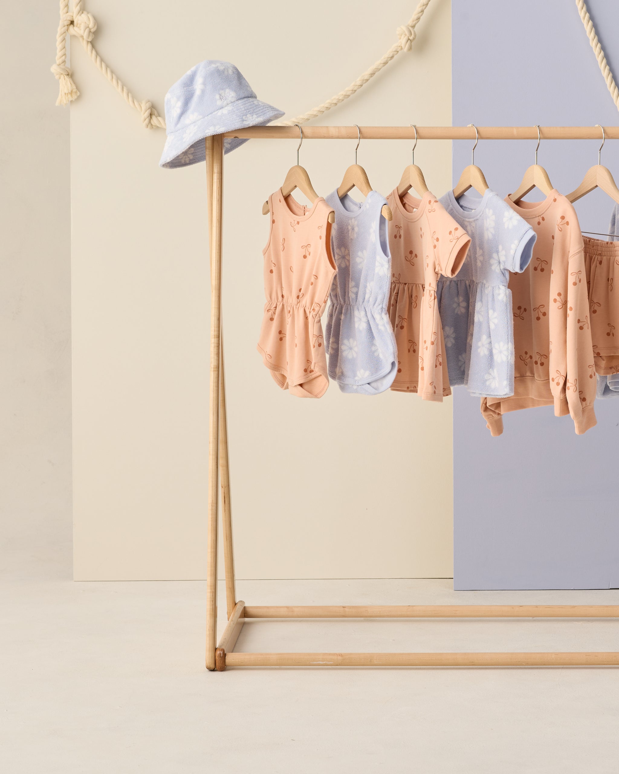 Rylee + Cru ライリーアンドクルー ベビー服 子供服 バケットハット　ペリウィンクルデイジー