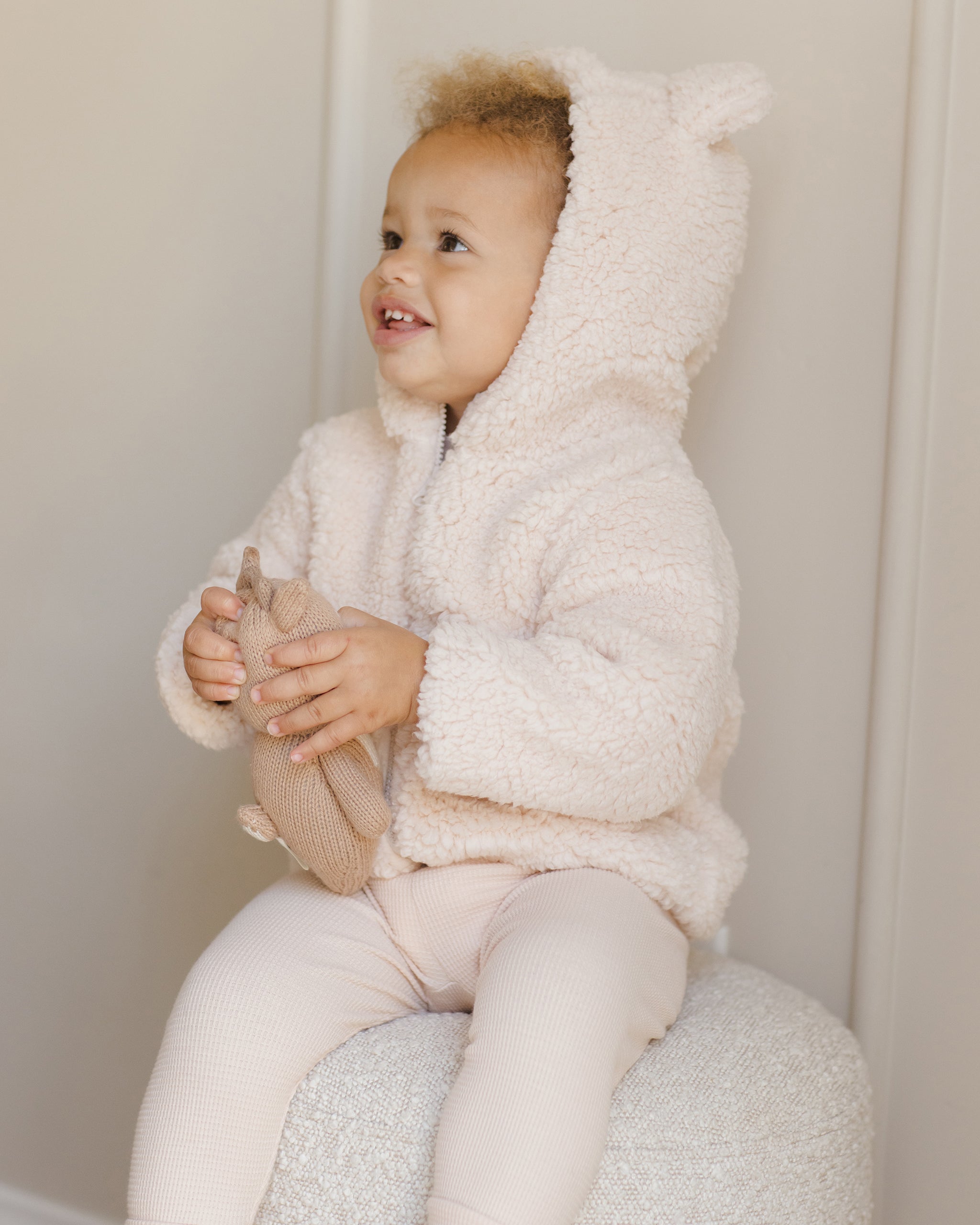 クインシーメイのオーガニックシェルパフリースはこちら