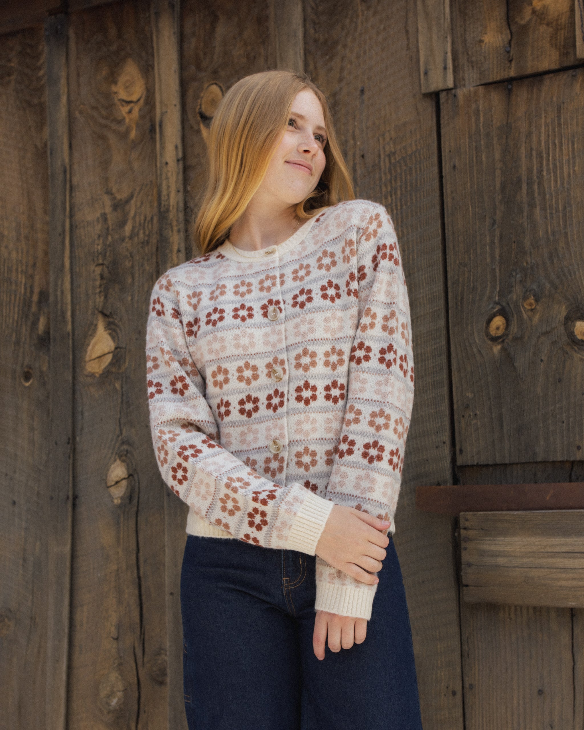 Bobble Cardigan || Golden – Rylee + Cru Japan