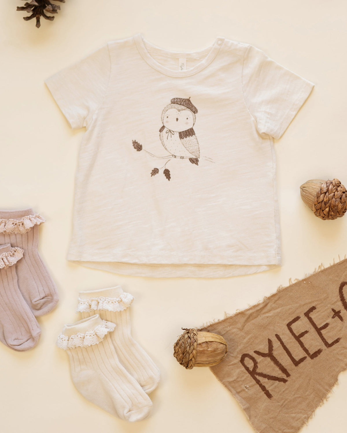 ベーシックTシャツ アウル