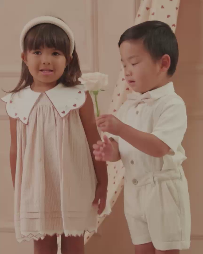 Florence Dress Petal Stripe