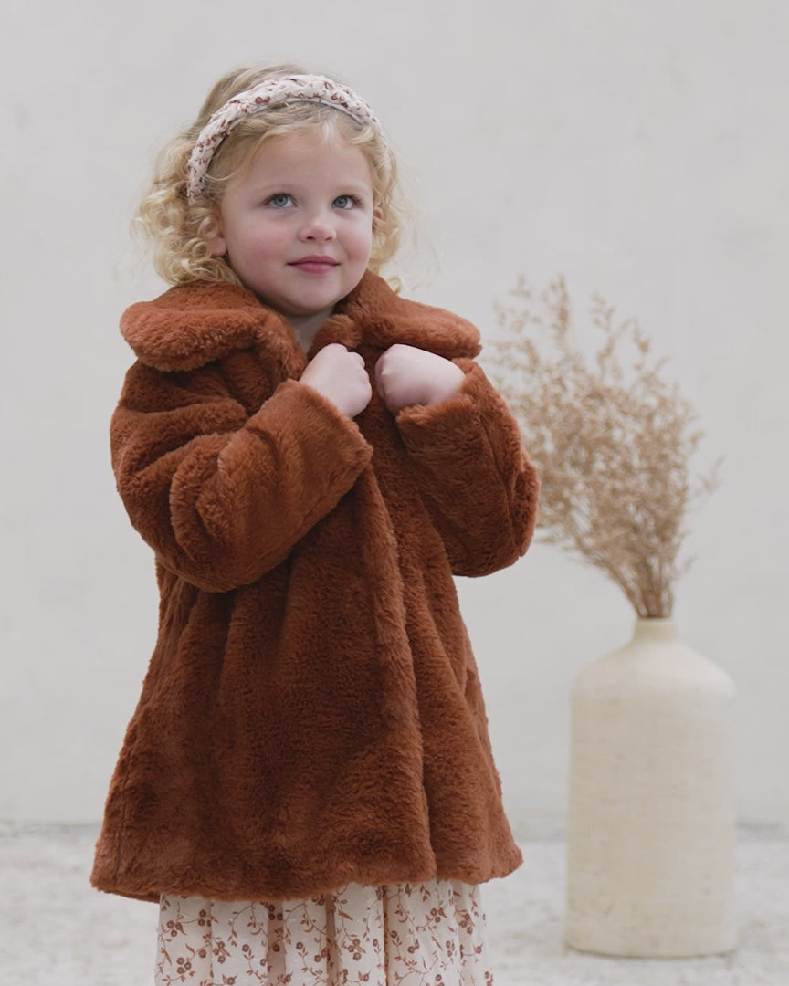 Eloise Coat || Copper – Noralee
