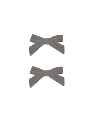 
                  
                    BOW W. CLIP SET || INK
                  
                