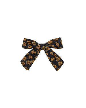 
                  
                    GIRL BOW WITH CLIP || BLACK FLORAL
                  
                